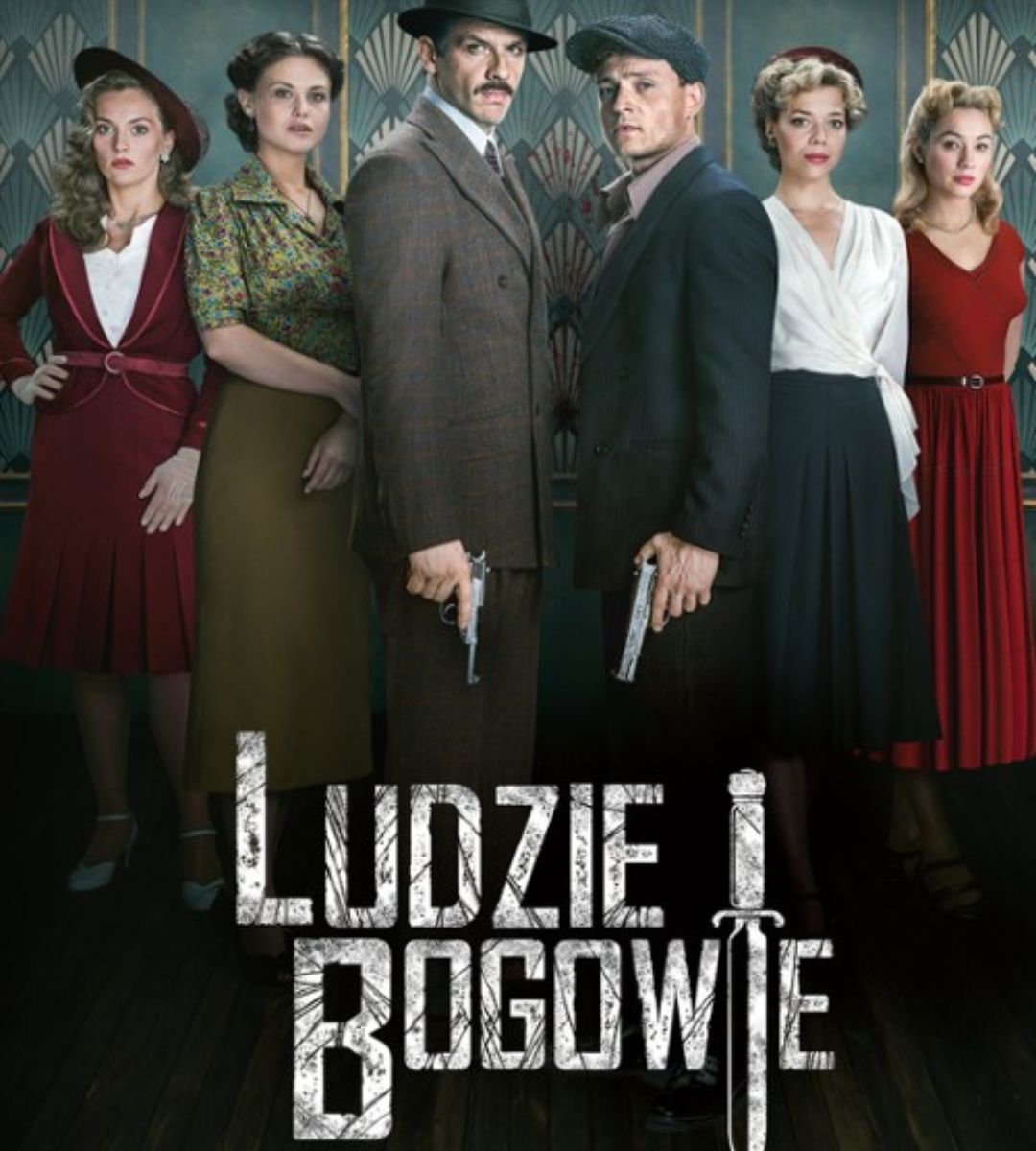 Ludzie i bogowie serial plakat zapowiadajacy