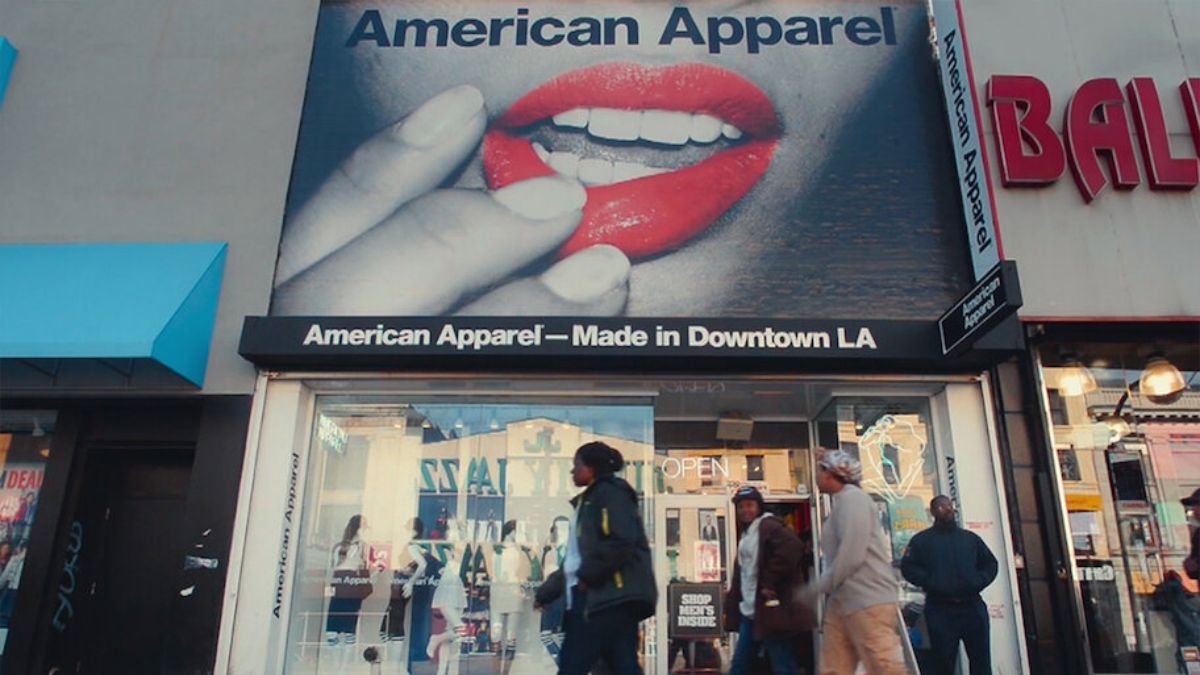 Totalna katastrofa Wzlot i upadek American Apparel zdjęcie sklepu