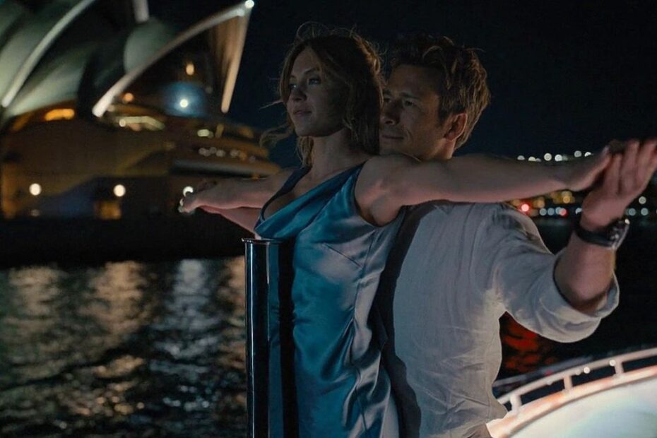 Tylko nie ty główni bohaterowie odwzorowują scenę z titanic
