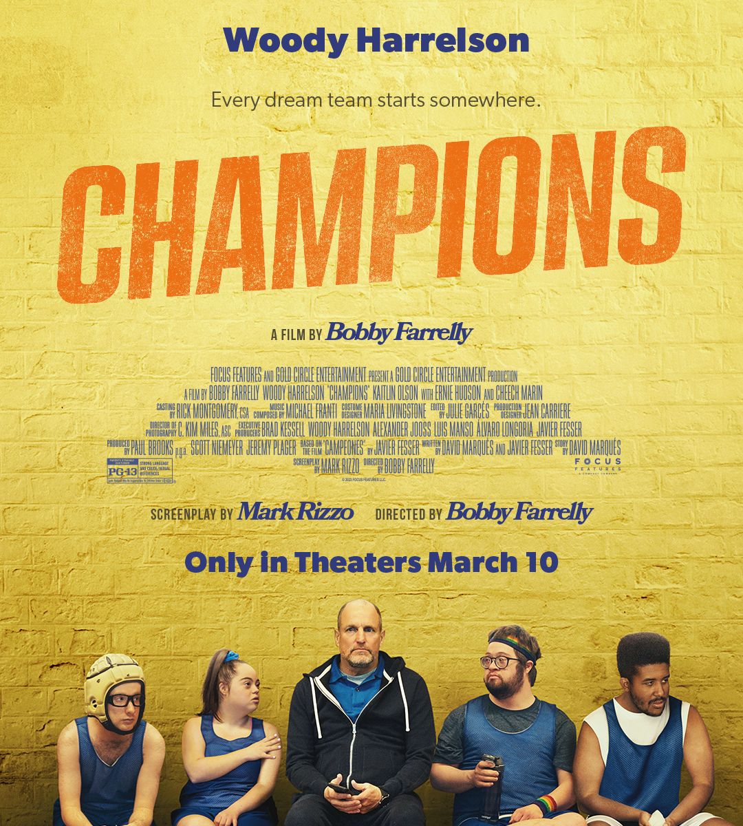 Champions główna obsada plakat filmu