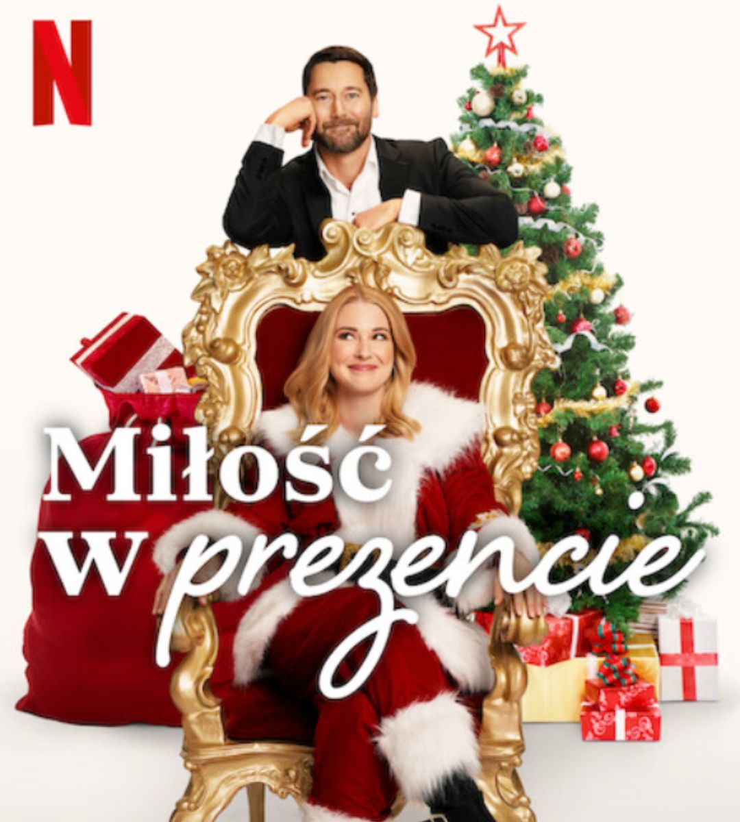 miłość w prezencie netflix plakat filmu