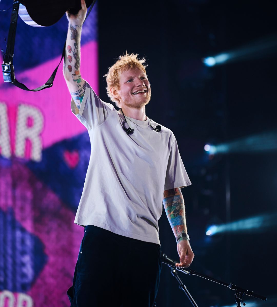 ONE SHOT z Edem Sheeranem Muzyczna uczta ed sheeran na scenie