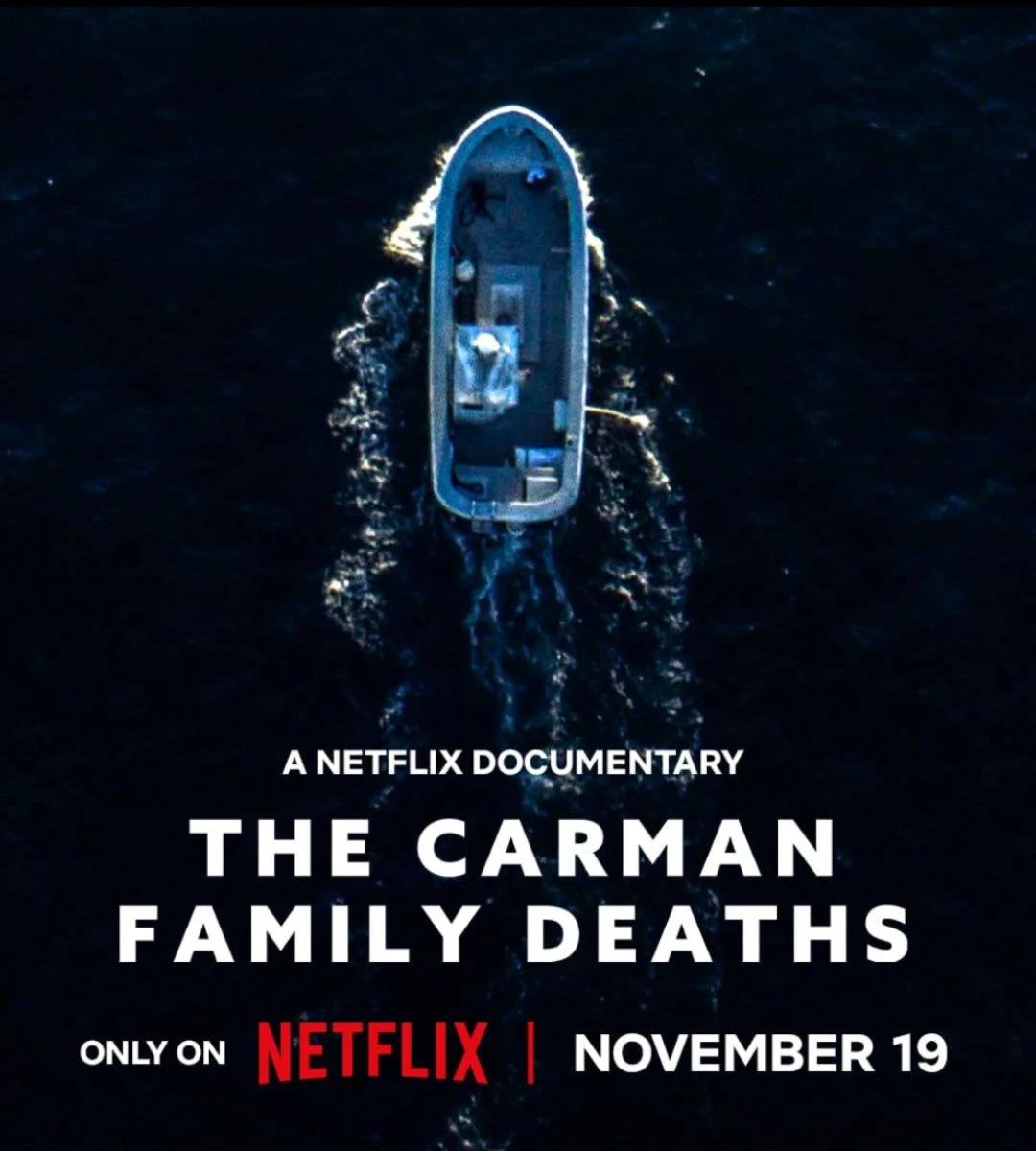 Tajemnice rodziny Carmanów netflix plakat