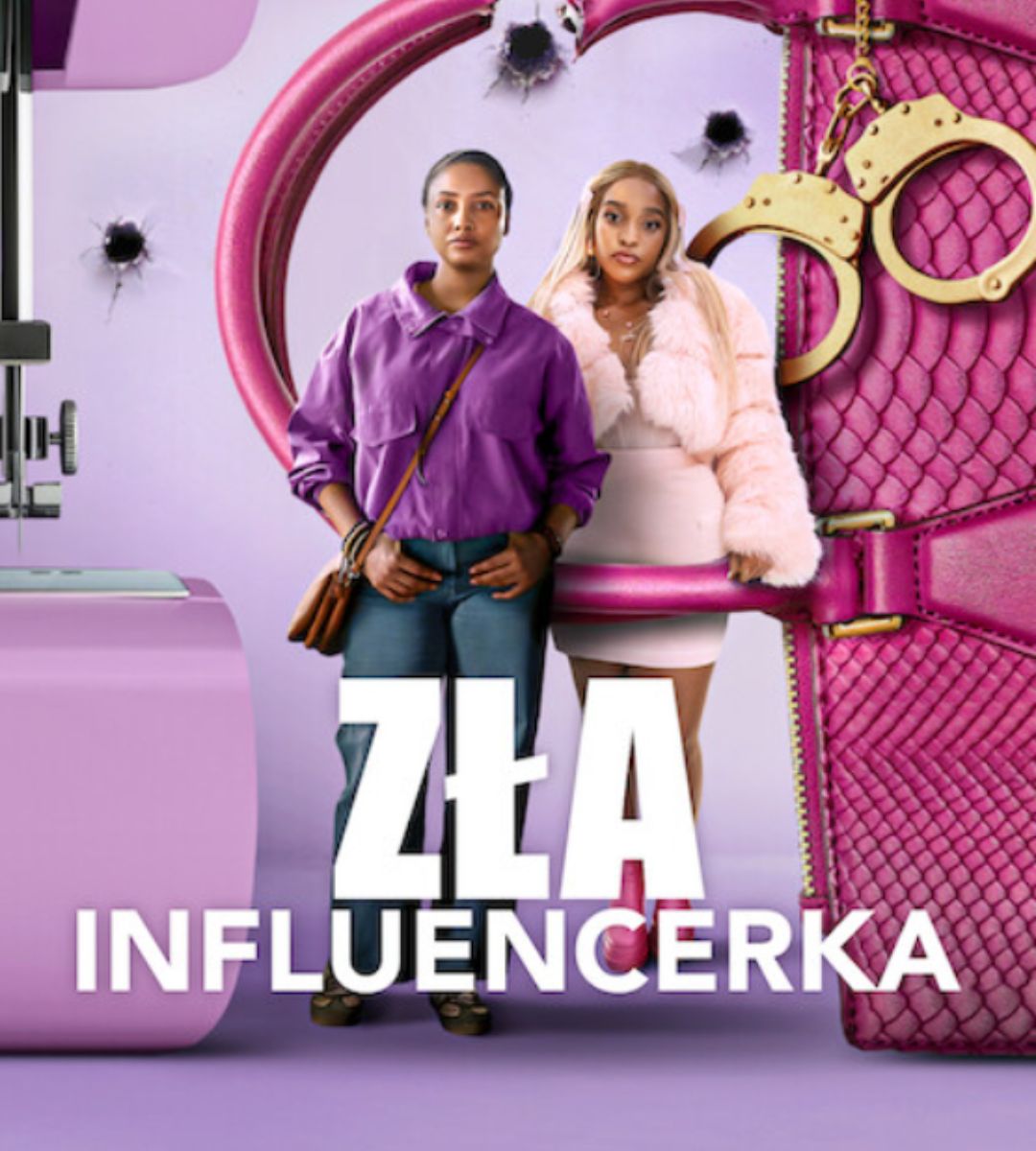 zła influencerka główne postacie plakat serialu