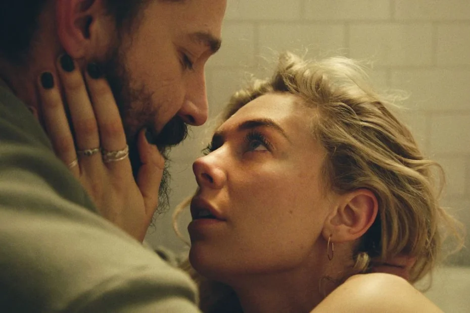 4 najlepsze dramaty na Netflixie do obejrzenia w weekend Vanessa Kirby i Shia LaBeouf w scenie z filmu Pieces of a Woman
