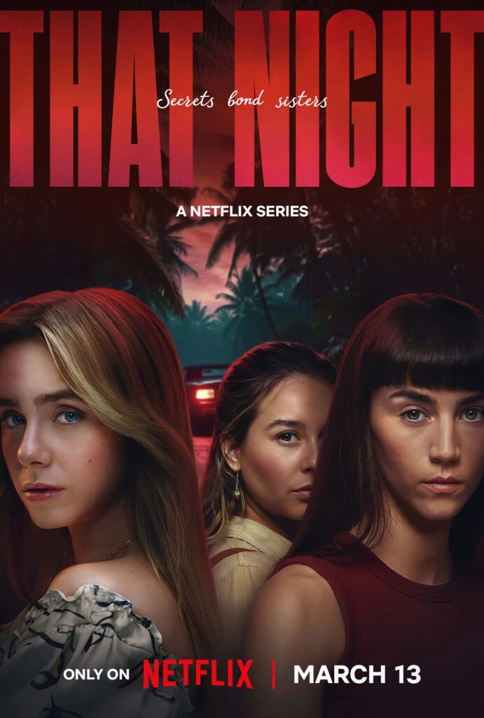 Plakat limitowanego serialu Netflixa That Night TA NOC