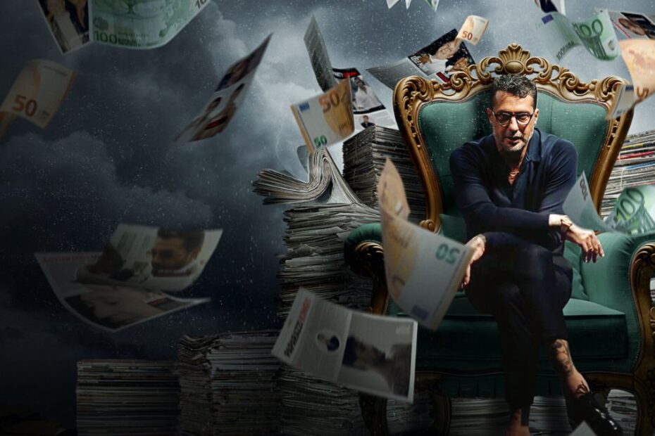 Fabrizio Corona król paparazzich dokument netflix włoski miniserial