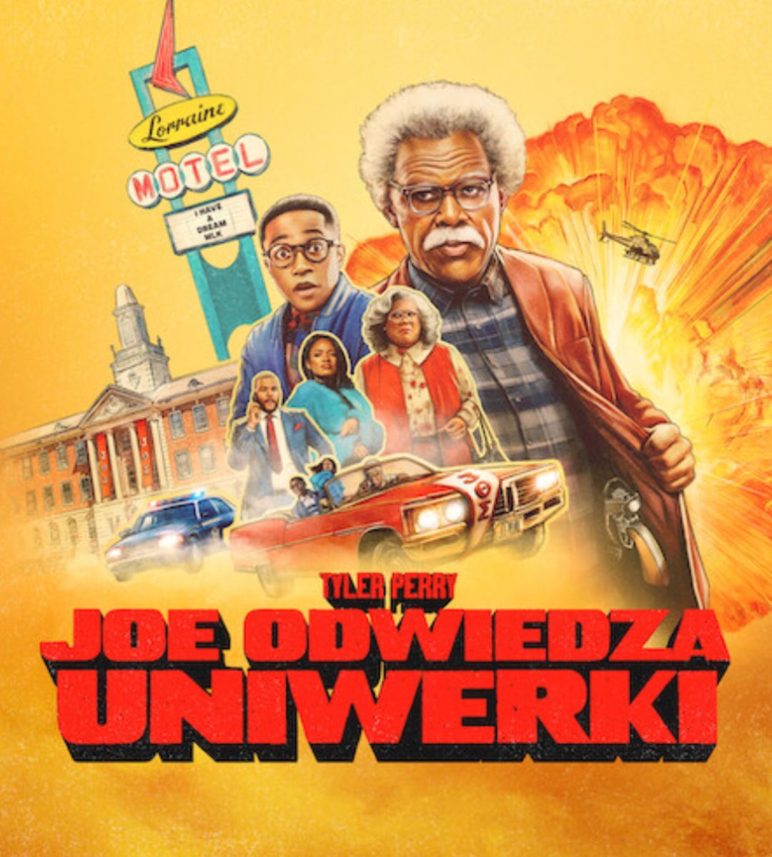 Tyler Perry Joe odwiedza uniwerki plakat filmu