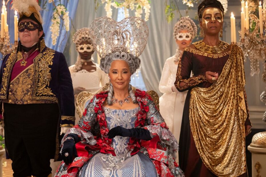 Wpadka w 4. sezonie Bridgertonów zdjęcie z planu