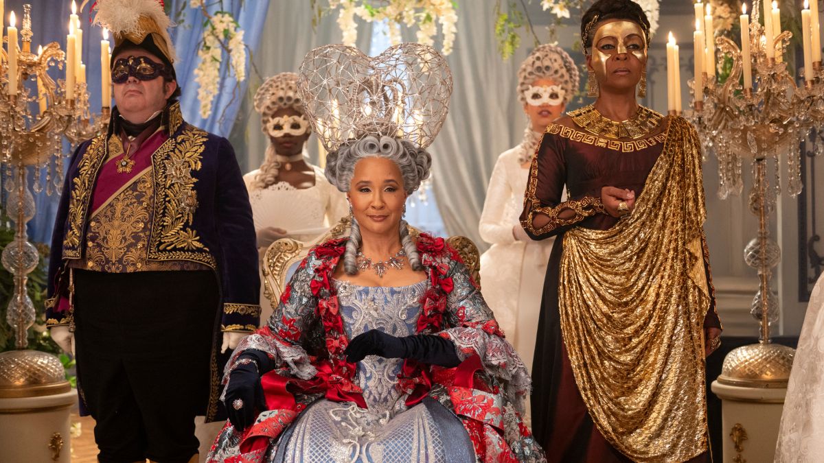 Wpadka w 4. sezonie Bridgertonów zdjęcie z planu