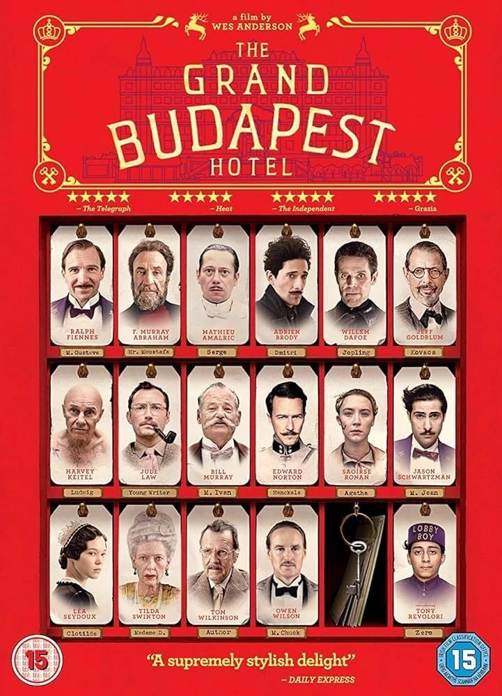 Grand Budapest Hotel na Netflixie – wielokrotnie nagradzane arcydzieło Wesa Andersona. Film zdobył cztery Oscary
