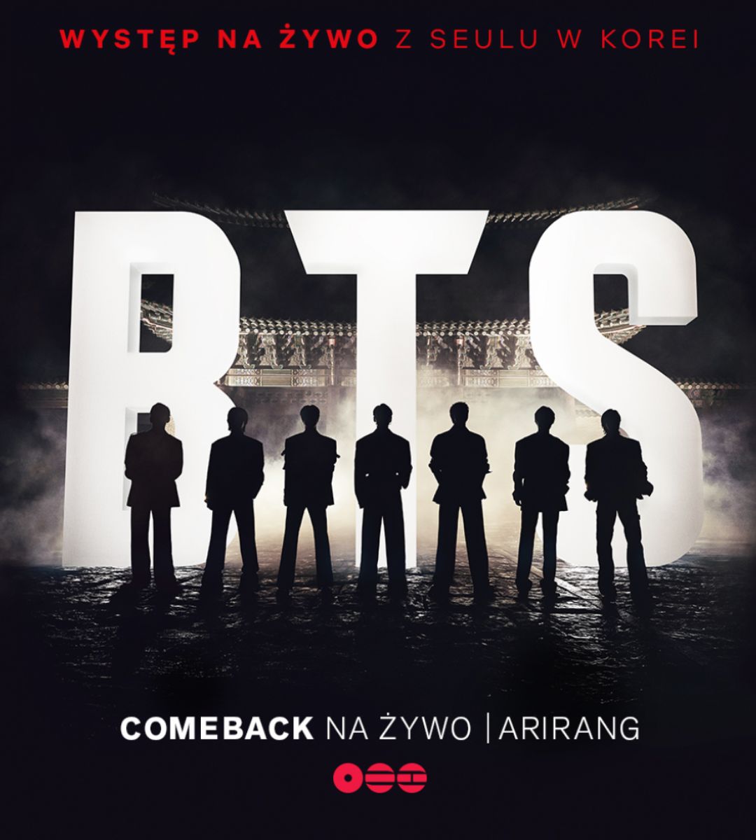 Koncert BTS na Netflix zdjecie plakat