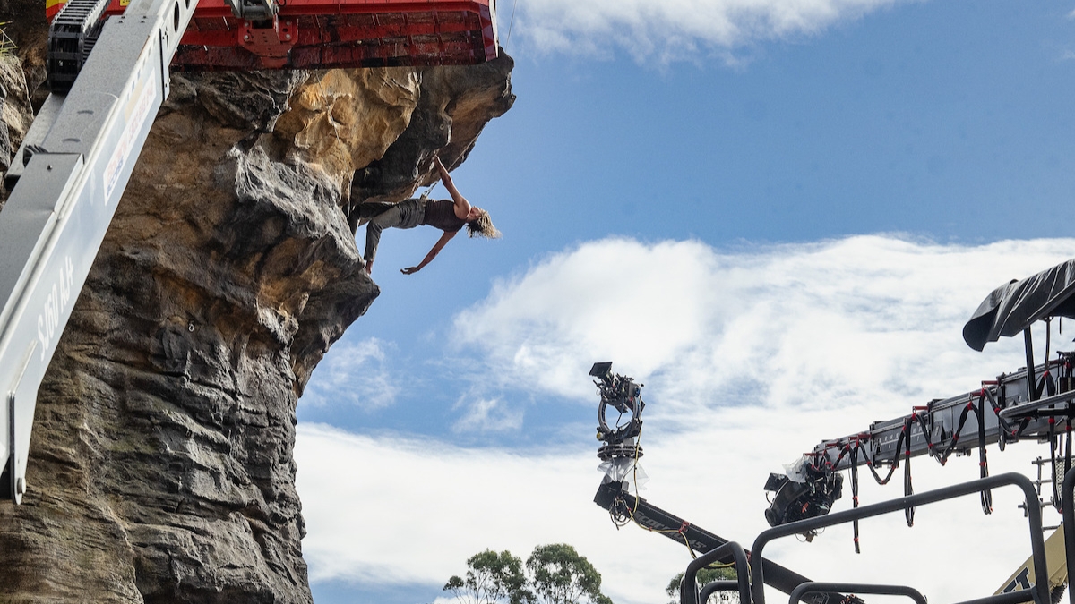 Jak powstawał Alfa z Charlize Theron kadr z krecenia filmu