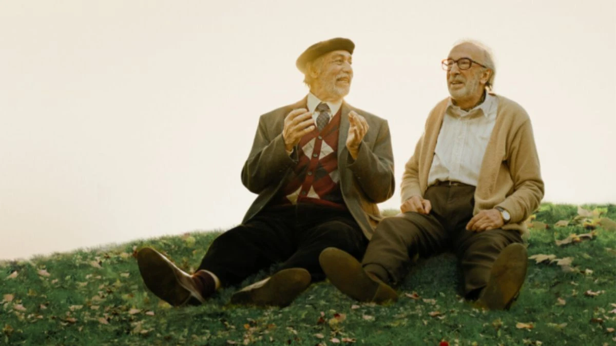 Kadr z dwaj nieznajomi z parku kameralna opowieść osadzona w Buenos Aires.