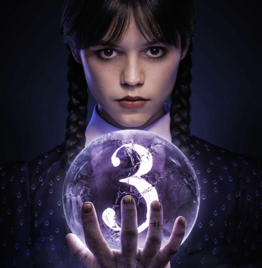 Wednesday 3 w Paryżu plakat 3 sezon