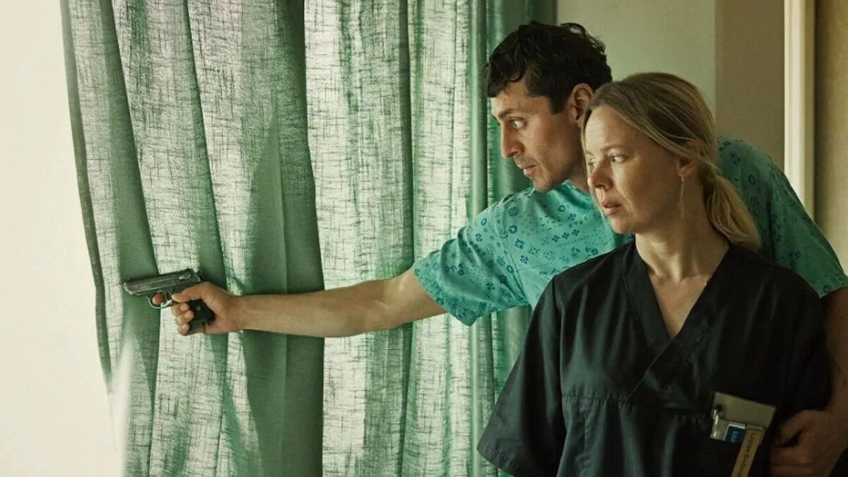 Półtora dnia: kadr z filmu (2023) – szwedzki thriller-dramat dostępny na Netflixie.